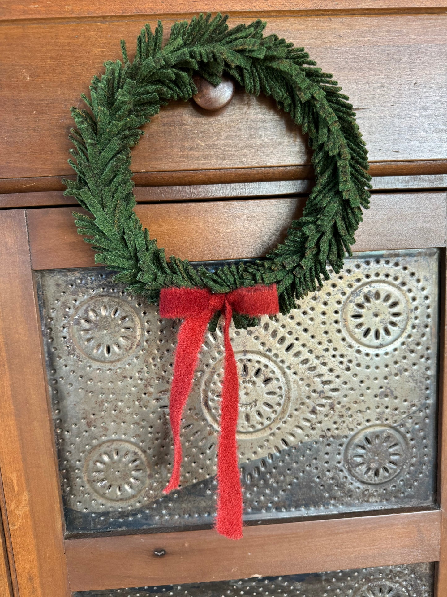 Wool wreath