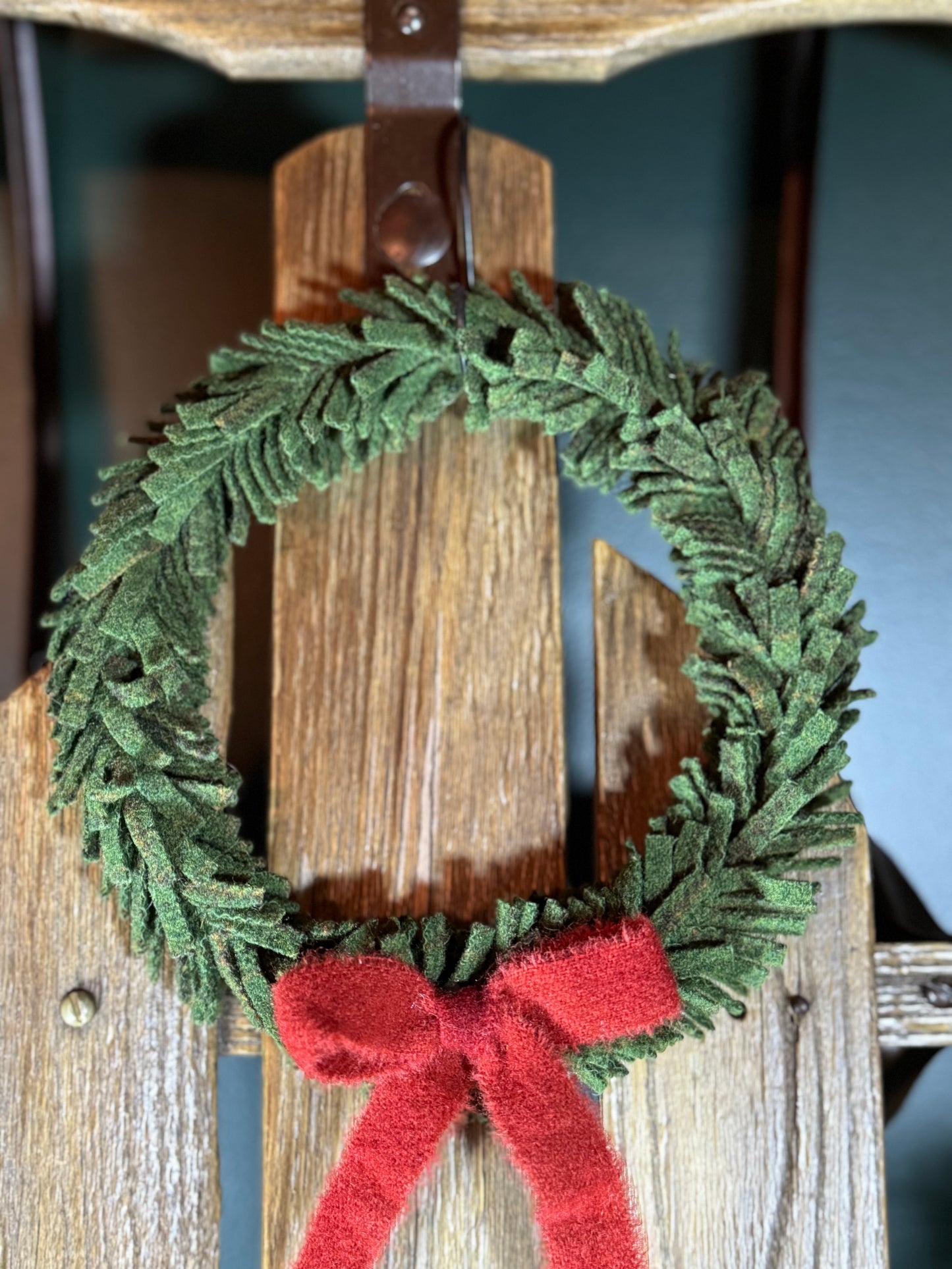 Wool wreath