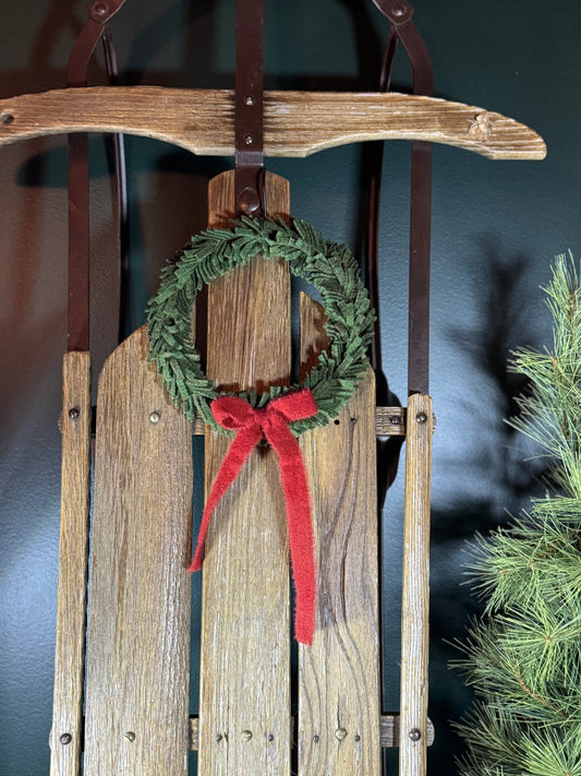 Wool wreath